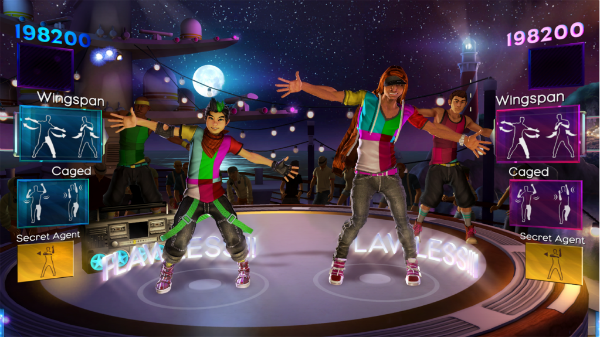 Dance Central 2 wingspan